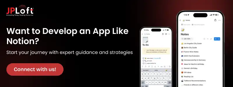 Want to develop an app like Notion